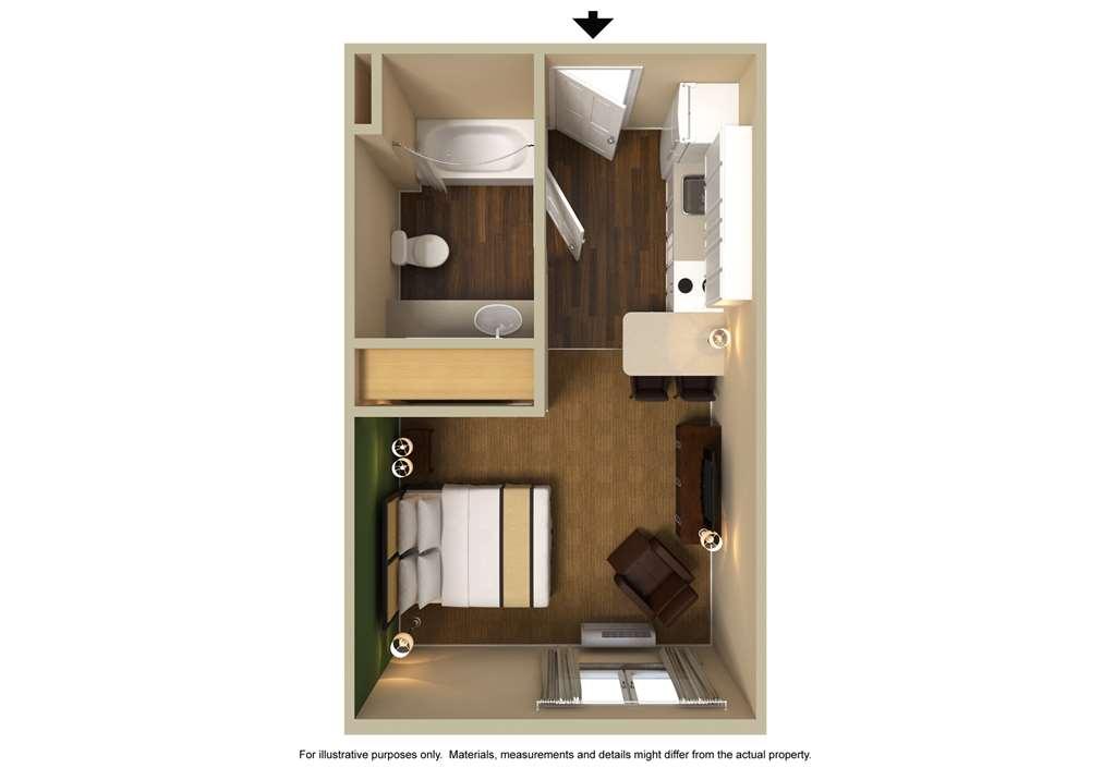 Auburn Hills Extended Stay Inn Quarto foto